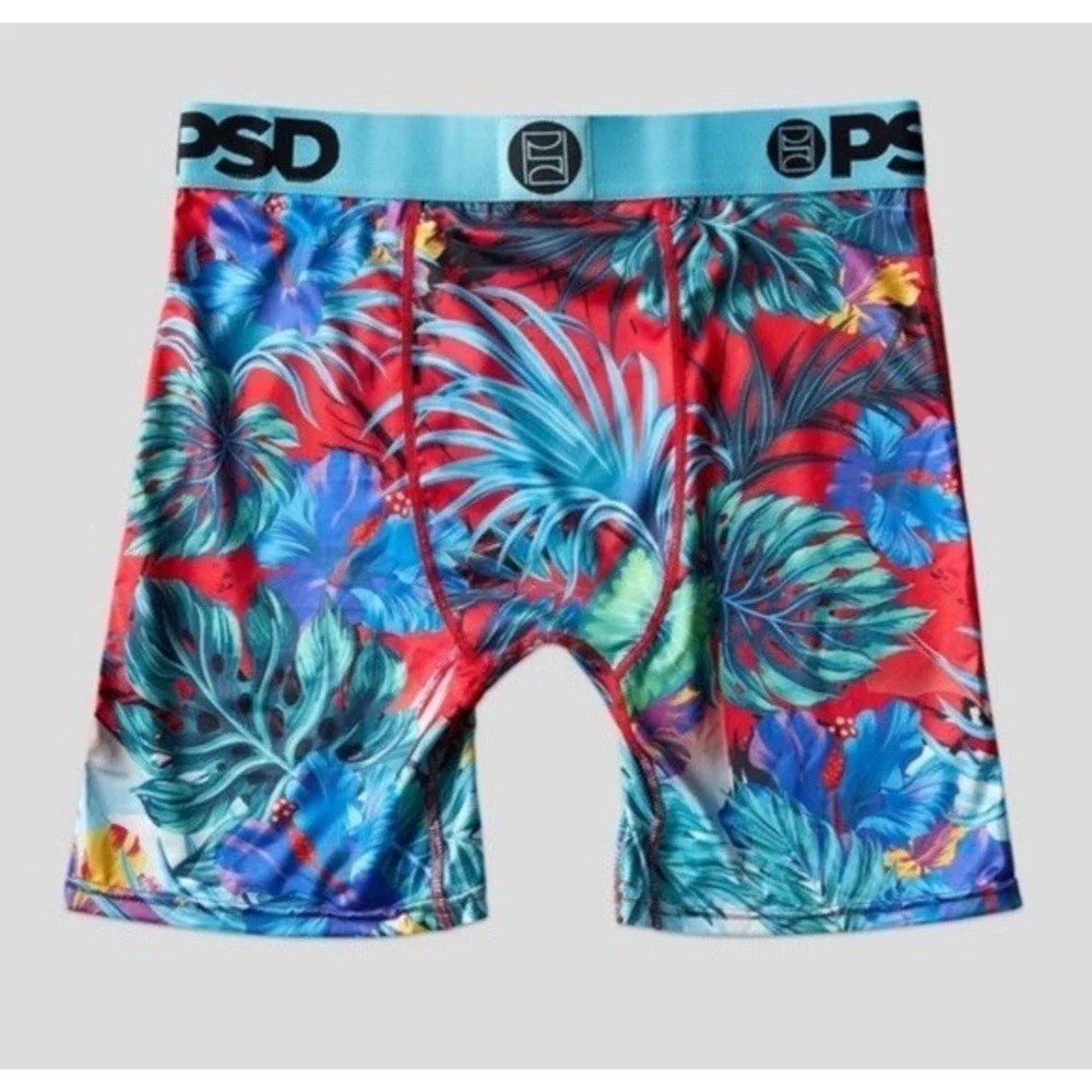 Brand New Men's PSD Tropical Pineapple Skull Print Underwear Size Large, 2 Pair